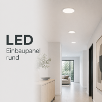 Einbaupanel rund
