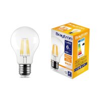 LED Leuchtmittel Filament E27 6 Watt warmweiß (2700 K)