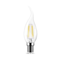 LED Leuchtmittel E14 Filament Flamme C35T 4W...