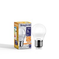 LED Leuchtmittel E27 5 Watt | Kugel G45 | 400 Lumen