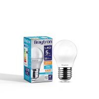 LED Leuchtmittel E27 5 Watt | Kugel G45 kaltweiß (6500 K)