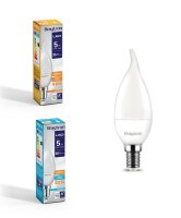 LED Leuchtmittel E14 Flamme C35T 5 Watt | matt