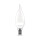 LED Leuchtmittel E14 Flamme C35T 5 Watt | matt kaltweiß (6500 K)