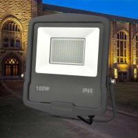 LED Flutlichtstrahler IP65 100 Watt | warmweiß (3000 K)