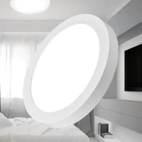 LED Aufbauleuchte Deckenleuchte rund 24W (300mm) warmweiß (3000 K)