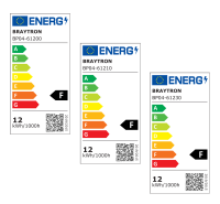 LED Aufbauleuchte Deckenleuchte rechteckig 12W (170mm) IP20