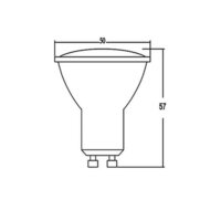 LED Leuchtmittel GU10 COB 7W | 38°