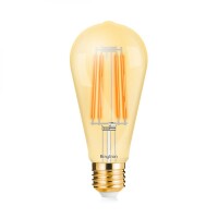 LED Leuchtmittel Filament E27 Kegel (ST64) 6 Watt...