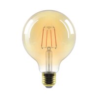 LED Leuchtmittel Filament E27 Kugel Globe (G95, 95mm...