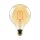 LED Leuchtmittel Filament E27 Kugel Globe (G95, 95mm Durchmesser) 4 Watt warmweiß (2200 K)