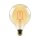 LED Leuchtmittel Filament E27 Kugel Globe (G95, 95mm Durchmesser) 4 Watt warmweiß (2200 K)