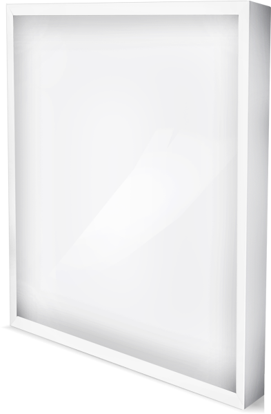 LED Aufbauleuchte Deckenleuchte rechteckig 50 W | 4000...