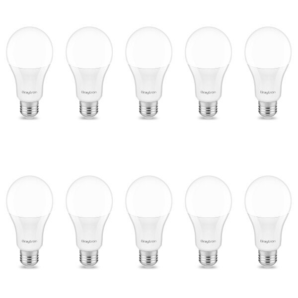 10er Sparpack | LED Leuchtmittel E27 12 Watt | A60 warmweiß (2700 K)