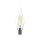 10er Sparpack | LED Leuchtmittel E14 Flamme C35T 4W Filament | 400 Lumen | warmweiß (2700 K)