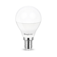 10er Sparpack | LED Leuchtmittel E14 Kugel P45 5 Watt | matt