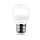 10er Sparpack | LED Leuchtmittel E27 5 Watt | Kugel G45 kaltweiß (6500 K)