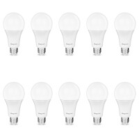10er Sparpack | LED Leuchtmittel E27 8 Watt | A60 kaltweiß (6500 K)