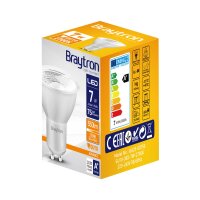 10er Sparpack | LED Leuchtmittel GU10 COB 7W | 38°