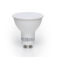 10er Sparpack | LED Leuchtmittel GU10 SMD 7W | 120° warmweiß (3000 K)