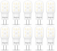 10er Sparpack | LED Leuchtmittel G4 | 1,5 Watt | 12V | 160 Lumen