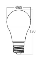 LED Leuchtmittel E27 15 Watt | A60 | 1350 Lumen