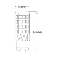 LED Leuchtmittel G9 | 5 Watt | 230V