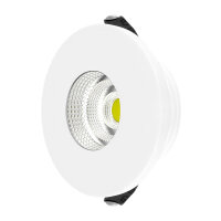 LED Einbauspot COB 3 Watt | rund | weiß | IP20