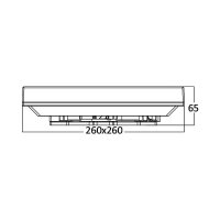 LED Deckenleuchte JADE | rechteckig | 20 Watt IP44 warmweiß (3000 K)