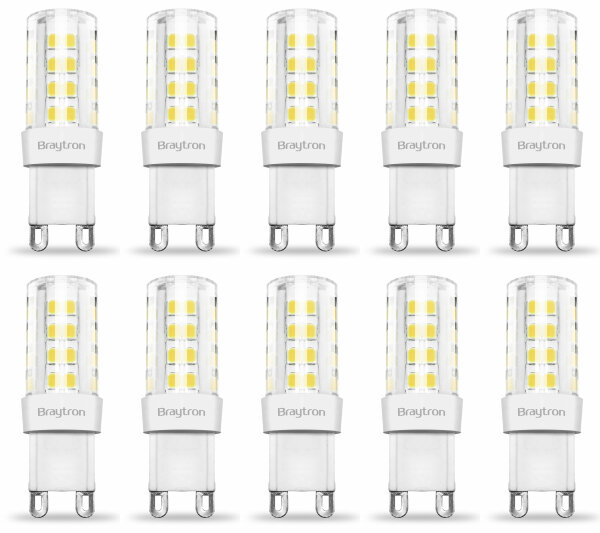 10er Sparpack | LED Leuchtmittel G9 | 5 Watt | 230V