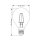 10er Sparpack | LED Leuchtmittel E14 Filament Kugel P45 4 Watt | 400 Lumen | warmweiß (2700 K)
