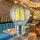 10er Sparpack | LED Leuchtmittel Filament E27 Kugel 4 Watt warmweiß (2700 K)