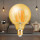 LED Leuchtmittel Filament E27 Kugel Globe (G125, 125mm Durchmesser) 6 Watt warmweiß (2200 K)