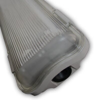 Wannenleuchte | Feuchtraumleuchte | LED Leuchtmittel 66cm 1-flammig (für 60cm Tube) LED Tube neutralweiß (4200 K)