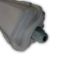 Wannenleuchte | Feuchtraumleuchte | LED Leuchtmittel 66cm 1-flammig (für 60cm Tube) LED Tube kaltweiß (6500 K)