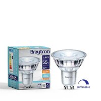 LED Leuchtmittel GU10 Glas 5,5 W | dimmbar