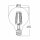 LED Leuchtmittel Filament E27 Kugel Globe (G95, 95mm Durchmesser) 7 Watt | dimmbar warmweiß (2700 K)