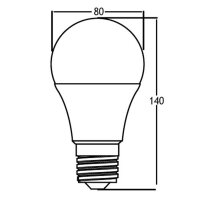 LED Leuchtmittel E27 18 Watt | A60