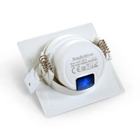 LED Einbauspot 5 Watt | weiß | eckig | schwenkbar | IP20 | kaltweiß (6500 K)