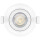 LED Einbauspot 10 Watt G1 | wei&szlig; | rund | schwenkbar | 950 Lumen | IP20