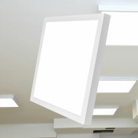 LED Aufbauleuchte Deckenleuchte rechteckig 36W (403mm) |...