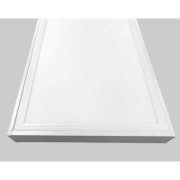 Aufbaurahmen für LED Panel 120 x 30 cm weiß