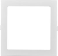 LED Panel Einbauleuchte rechteckig 18 Watt | 22,5 x 22,5cm (21 cm Deckenausschnitt) | IP20 | kaltweiß (6500 K)