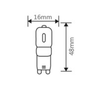 LED Leuchtmittel G9 | 2,5 Watt | 230V