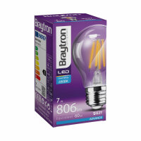 LED Leuchtmittel Filament E27 7 Watt kaltweiß (6500 K)