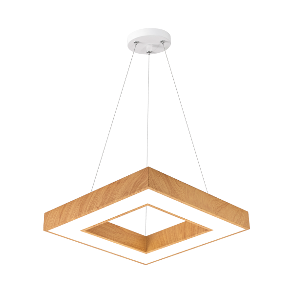 LED Deckenleuchte BLADE PD | 36W | eckig | holz