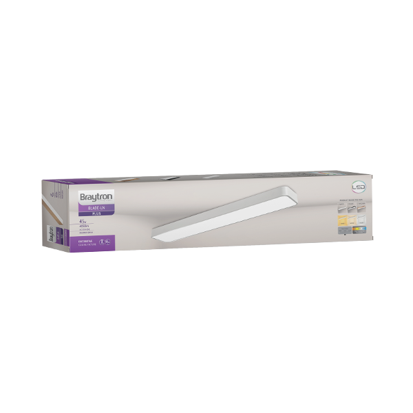 LED Deckenleuchte BLADE LN | 45W | eckig | weiß | 3in1 Lichtfarbe Einstellbar