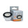 LED Einbauspot Minispot 3 Watt | rund | schwarz | IP54 | warmweiß (3000 K)