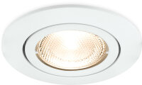 LED Einbaustrahler MITTO AR | schwenkbar | IP20 | Rund | Weiß