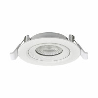 LED Einbauspot Einbaustrahler 5W rund IP40 schwenkbar Ø 7,0 cm (deckenausschnitt)