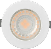 LED Einbauspot Minispot 3W IP54 rund weiß/schwarz/gold/silber Ø 3,5 cm (deckenausschnitt)